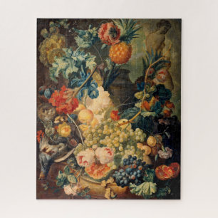 Still Life Fruits and Flowers Jan Van Os 1774 Jigsaw Puzzle