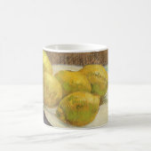 Still Life Lemons on a Plate by Vincent van Gogh Coffee Mug (Center)