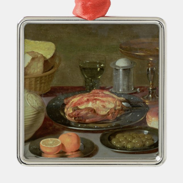 Still Life Metal Ornament (Front)