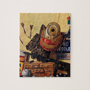 Still Life of Boys Toys Jigsaw Puzzle