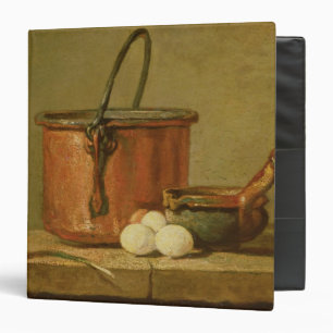 Still Life of Cooking Utensils, Cauldron Binder