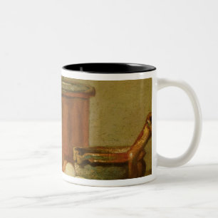 Still Life of Cooking Utensils, Cauldron Two-Tone Coffee Mug