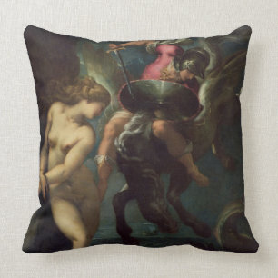 Still Life of Fish, c.1670-80 (oil on canvas) Throw Pillow