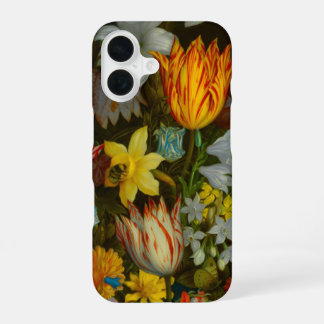 Still Life of Flowers in a Wan-Li Vase iPhone 16 Case
