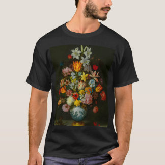 Still Life of Flowers in a Wan-Li Vase T-Shirt