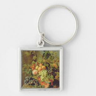 Still Life of Fruit Keychain