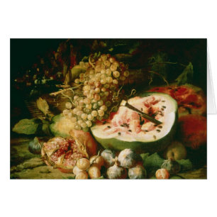 Still Life of Fruit on a Ledge