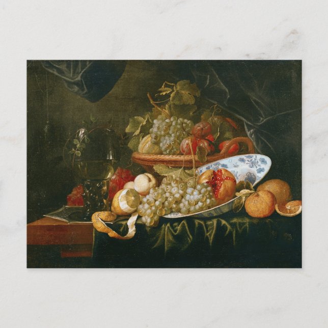 Still Life of Fruit Postcard (Front)