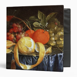 Still Life of Grapes, Oranges and a Peeled Lemon Binder