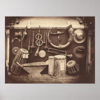 Still Life of Musical Instruments