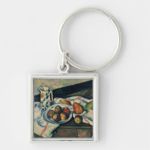 Still Life of Peaches and Pears, 1888-90 Keychain