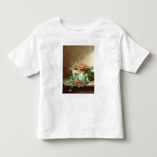 Still Life of Strawberries, Carrots and Cabbage Toddler T-shirt