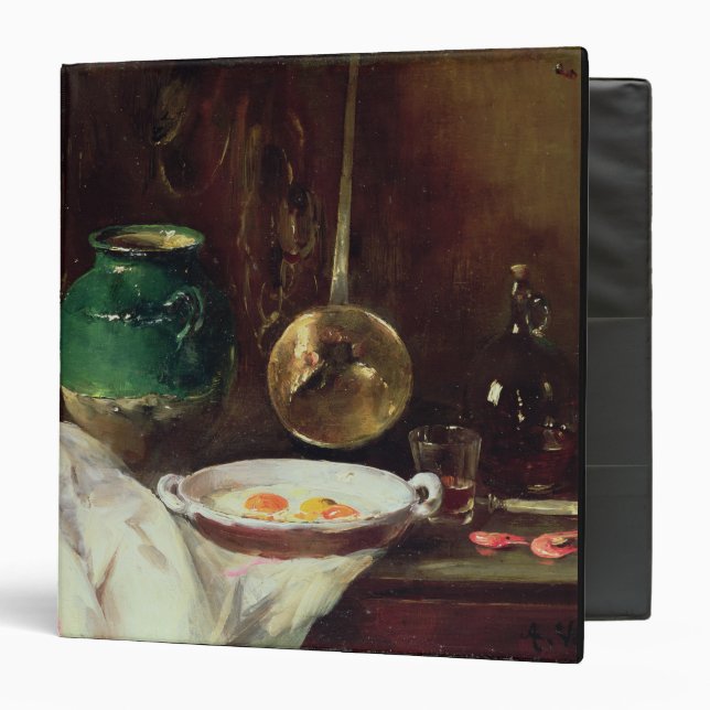 Still Life (oil on panel) 2 Binder (Front/Inside)