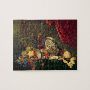 Still Life (oil on panel) Jigsaw Puzzle