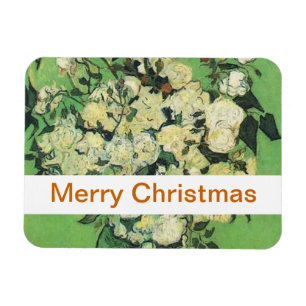 Still Life - Pink Rose in a Vase. Magnet