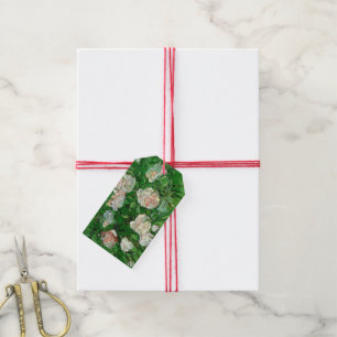 Still Life: Pink Roses by Vincent van Gogh Gift Tags