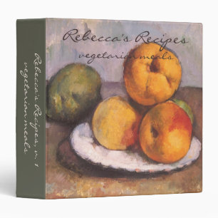Still Life Quince, Apples, Pears by Paul Cezanne Binder