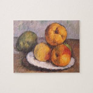 Still Life Quince, Apples, Pears by Paul Cezanne Jigsaw Puzzle