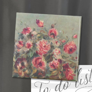 Still Life, Roses of Vargemont   Renoir Magnet