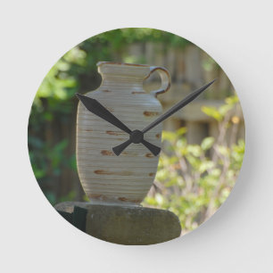 Still Life Round Clock