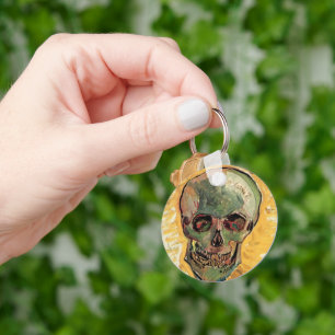 Still Life Skull by Vincent van Gogh Keychain