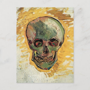 Still Life Skull by Vincent van Gogh Postcard