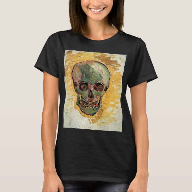 Still Life Skull by Vincent van Gogh T-Shirt (Front)