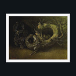 Still Life Three Birds' Nests Van Gogh Fine Art Postcard<br><div class="desc">Still Life with Three Birds' Nests, Vincent van Gogh. Oil on canvas, 33 x 42 cm. Otterlo, Kröller-Müller Museum. F 112, JH 938 Vincent Willem van Gogh (30 March 1853 – 29 July 1890) was a Dutch Post-Impressionist artist. Some of his paintings are now among the world's best known, most...</div>