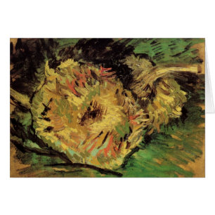 Still Life Two Cut Sunflowers par Vincent van Gogh