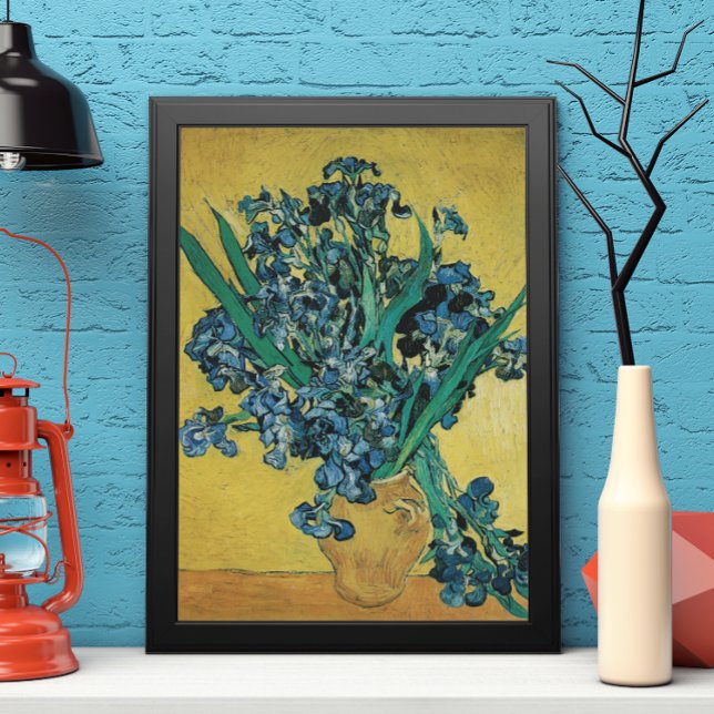 Still Life Vase with Irises by Vincent van Gogh Poster (Creator Uploaded)