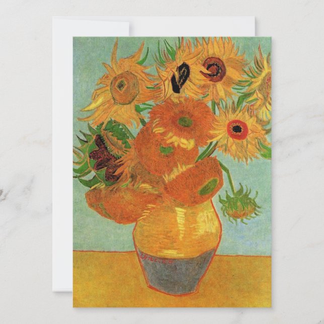Still life - Vase with twelve Sunflowers, van Gogh (Front)