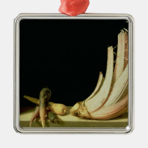 Still Life with a Cardoon Metal Ornament