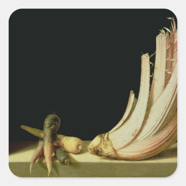 Still Life with a Cardoon Square Sticker (Front)