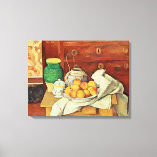 Still Life with a Chest of Drawers, 1883-87 Canvas Print
