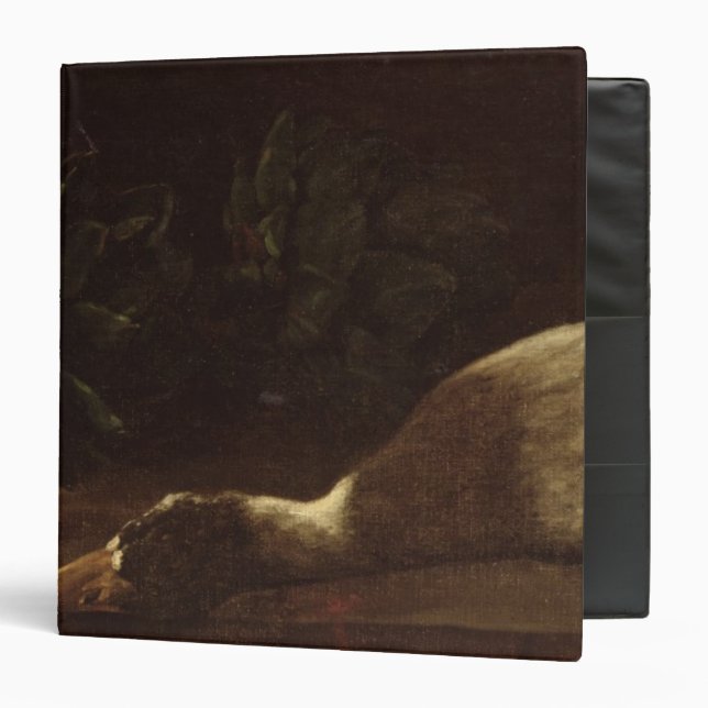 Still Life with a Duck, 1863 Binder (Front/Inside)