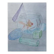 Still life with a goldfish