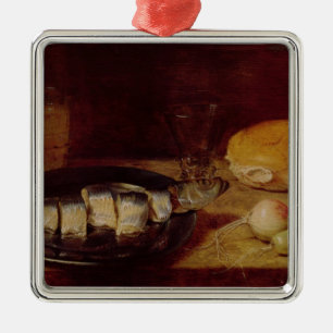 Still Life with a Herring Metal Ornament
