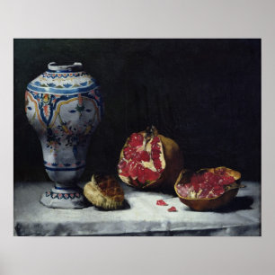 Still Life with a Pomegranate Poster
