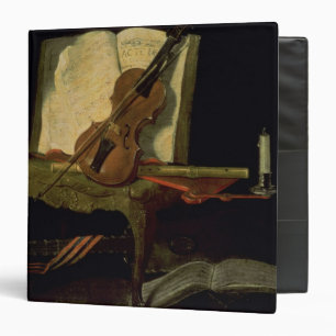 Still Life with a Violin Binder