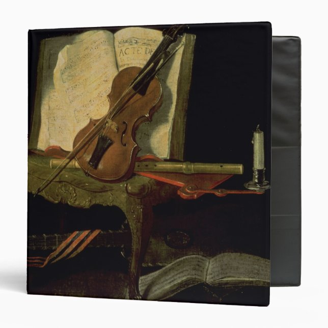 Still Life with a Violin Binder (Front/Inside)