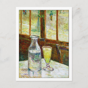 Still Life with Absinthe by Van Gogh Postcard