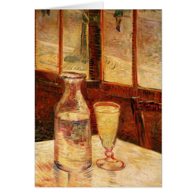 Still Life with Absinthe par Vincent van Gogh (Devant)