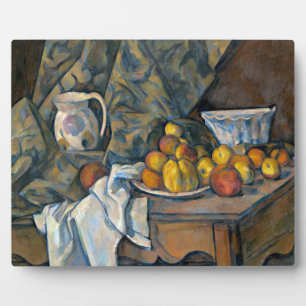 Still Life with Apples and Peaches, c.1905 Plaque