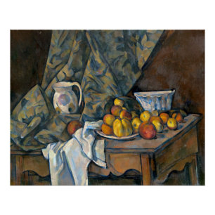 Still Life with Apples and Peaches, c.1905 Poster