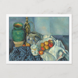 Still Life with Apples by Cezanne Postcard