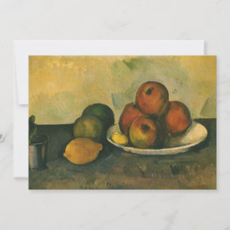 Still Life with Apples by Paul Cezanne