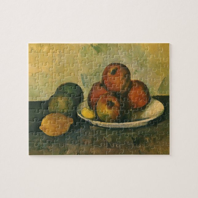 Still Life with Apples by Paul Cezanne Jigsaw Puzzle (Horizontal)