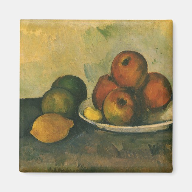 Still Life with Apples by Paul Cezanne Magnet (Front)