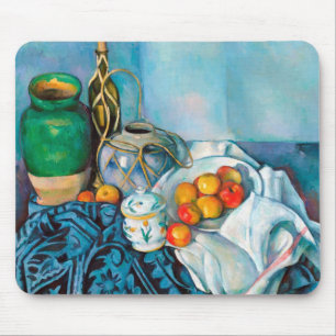 Still Life with Apples  Paul Cézanne painting foo Mouse Pad