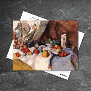 Still Life with Apples Paul Cézanne Postcard